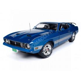 FORD MUSTANG MACH 1 (CLASS OF 1973) 1973 BLEU "BLUE GLOW"