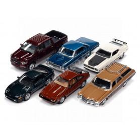 COFFRET DE 6 PIECES "AUTOWORLD PREMIUM ASSORTMENT" : 2023 - SERIE N°4 - VERSION B