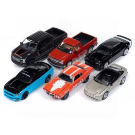 COFFRET DE 6 PIECES "AUTOWORLD PREMIUM ASSORTMENT" : 2024 - SERIE N°1 - VERSION A