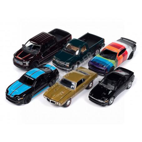 COFFRET DE 6 PIECES "AUTOWORLD PREMIUM ASSORTMENT" : 2024 - SERIE N°1 - VERSION B