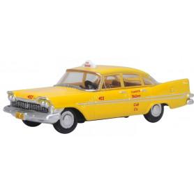 TANNER YELLOW CAB CO. S CALIFONIA PLYMOUTH BELVEDERE SEDAN 1959