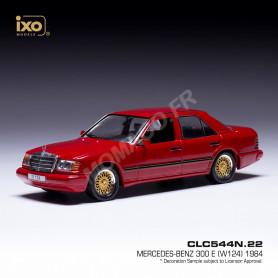 MERCEDES-BENZ 300 E (W124) 1984 ROUGE FONCE