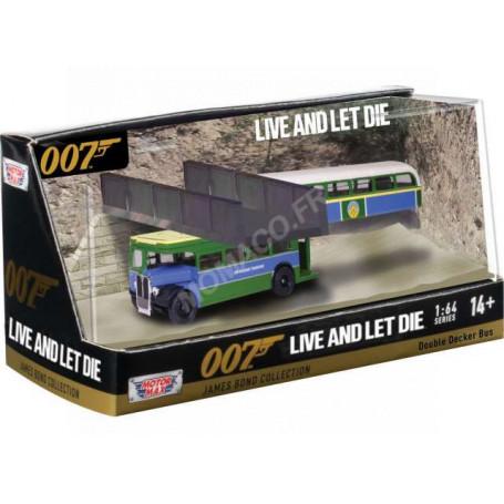 DOUBLE DECKER BUS "JAMES BOND - VIVRE ET LAISSER MOURIR (1973)"