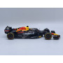 RED BULL F1 RB18 TEAM ORACLE RED BULL RACING 1 MAX VERSTAPPEN 2022 CHAMPION DU MONDE (PACKAGING PREMIUM AVEC CASQUE)