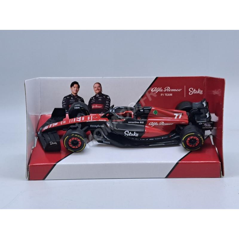 Spark 1:64 - Alfa Romeo F1 C43 Team Stake #77 Bottas 2023 - Modèle Collector