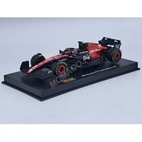ALFA ROMEO F1 C43 TEAM STAKE 77 VALTTERI BOTTAS 2023 (PACKAGING PREMIUM AVEC CASQUE) (EPUISE)
