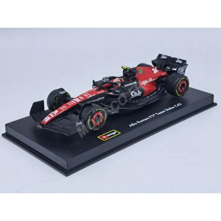 ALFA ROMEO F1 C43 TEAM STAKE 24 GUANYU ZHOU 2023 (PACKAGING PREMIUM AVEC CASQUE) (EPUISE)