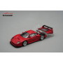 FERRARI F40 LM AVEC CAPOT ARRIERE OUVERT ET MOTEUR VISIBLE 1996 VERSION PRESSE ROUGE