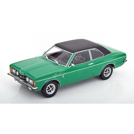 FORD TAUNUS GXL SEDAN AVEC TOIT VINYL 1971 VERT/NOIR