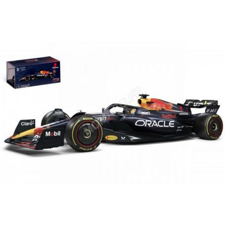 RED BULL F1 RB19 TEAM ORACLE RED BULL RACING 1 MAX VERSTAPPEN 2023 (PACKAGING PREMIUM AVEC CASQUE)