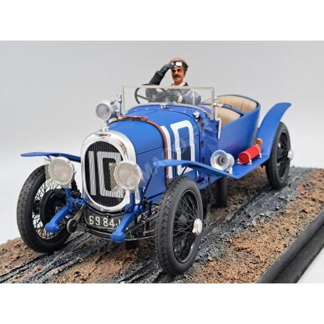 CHENARD & WALCKER 10 RAOUL BACHMANN / CHRISTIAN DAUVERGUE 24H DU MANS 1923 2EME AVEC FIGURINE