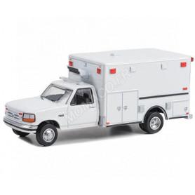 FORD F-350 AMBULANCE 1992 BLANC