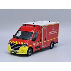 Mercedes Atego echelle pompiers Burago 1/55