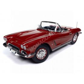 CHEVROLET CORVETTE CONVERTIBLE (HEMMINGS MUSCLE MACHINES) 1962 MARRON "ONDURAS MAROON"