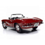 CHEVROLET CORVETTE CONVERTIBLE (HEMMINGS MUSCLE MACHINES) 1962 MARRON "ONDURAS MAROON"