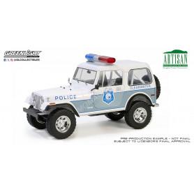 JEEP CJ-7 1982 POLICE " CLEARWATER - FLORIDA POLICE DEPARTMENT"
