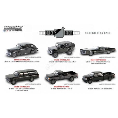 COFFRET DE 6 PIECES : BLACK BANDIT - SERIES 29 (EPUISE)