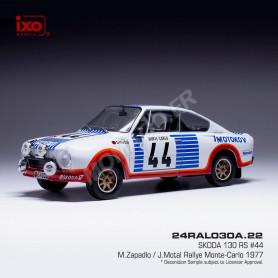 SKODA 130 RS 44 ZAPADLO/MOTAL RALLYE WM MONTE CARLO 1977