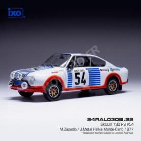 SKODA 130 RS 54 KVAIZAR/KOTEK RALLYE WM MONTE CARLO 1977