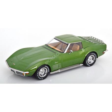 CHEVROLET CORVETTE C3 1972 VERT METALLISE