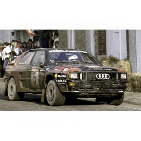 AUDI QUATTRO A2 5 BOSCH/BOND RALLYE CIRCUIT DES ARDENNES 1986