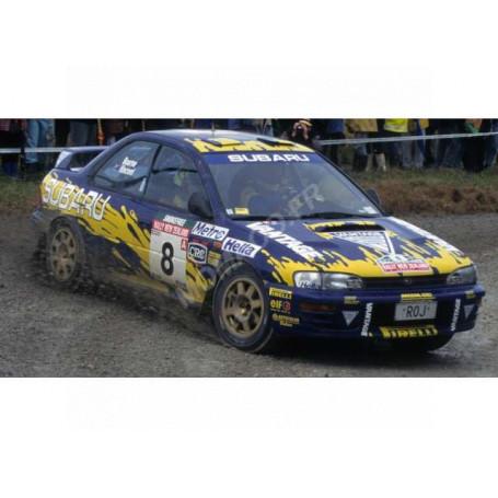 SUBARU IMPREZA 555 8 BOURNE RALLYE NOUVELLE ZELANDE 1997