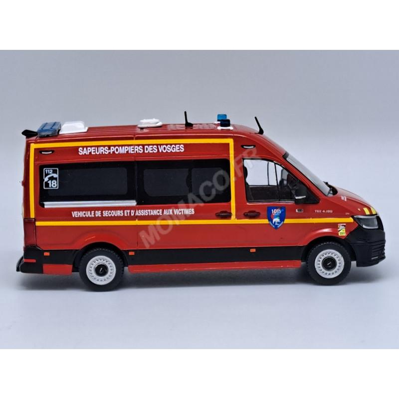 MAN TGE L2H2 Gifa VSAV Pompiers - ODEON 1/43 (Miniature Métal Montée, Neuve)