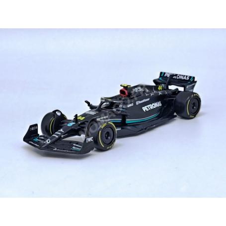 MERCEDES GP F1 W14 TEAM MERCEDES-AMG PETRONAS 44 LEWIS HAMILTON 2023 (BOITAGE SOUPLE)