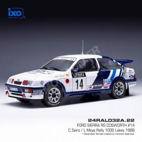 FORD SIERRA RS COSWORTH 14 SAINZ/MOYA RALLYE DES 1000 LACS 1988