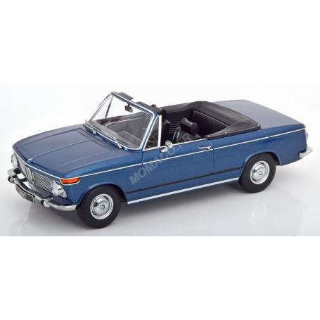 BMW 2002 DECAPOTABLE 1968 BLEU FONCE METALLISE