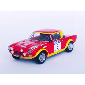 FIAT 124 ABARTH RALLYE 3 MARKKU ALEN/ILKKA KIVIMAKI RALLYE DES 1000 LACS 1974 3EME