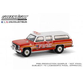 CHEVROLET SUBURBAN 1991 "THE OFFICIAL FIRE DEPARTMENT CITY OF NEW YORK" (FDNY)