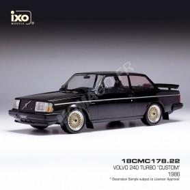 VOLVO 240 TURBO CUSTOM 1986 NOIR