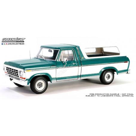 FORD F-100 XLT RANGER 1977 VERT/BLANC