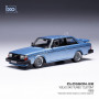 VOLVO 240 TURBO CUSTOM 1980 BLEU CLAIR METALLISE