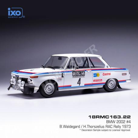 BMW 2002 4 WALDEGARD/THORSZELIUS RALLYE RAC WM 1973