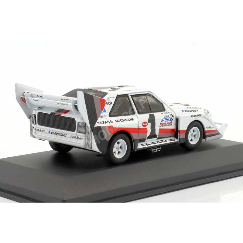 Audi Sport Quattro S1 E2 1:43 CMR – Röhrl Pikes Peak 1987 (modello Da Collezione)