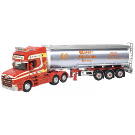 SCANIA T CAB REMORQUE CYLINDRIQUE "WILSON MCCURDY"