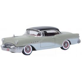 BUICK CENTURY 1955 CARLSBAD BLACK/WINDSORD GREY/DOVER WHITE