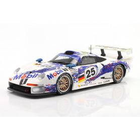 PORSCHE 911 GT1 "MOBIL 1" 25 STUCK/WOLLEK/BOUSTEN 24H DU MANS 1996 2EME