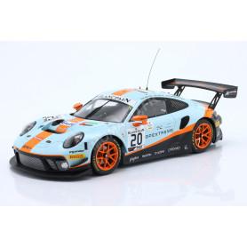 PORSCHE 911 GT3 R "GULF RACING" 20 CHRISTENSEN/LIETZ/ESTRE 24H DE SPA 2019 1ER (EN REFABRICATION)