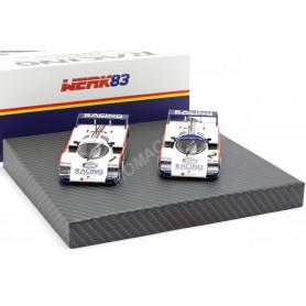 COFFRET DE 2 VEHICULES : PORSCHE 956K "ROTHMANS" 1 (1ER) ET 2 1000KM DE NURBURGRING 1983