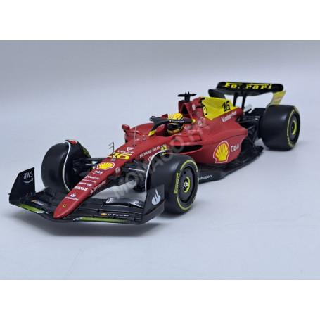 FERRARI F1 F1-75 TEAM SCUDERIA FERRARI 16 CHARLES LECLERC GRAND PRIX D'ITALIE MONZA 2022 2ND (PACKAGING PREMIUM) (EPUISE)