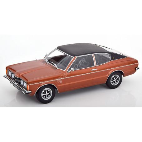 FORD TAUNUS GXL COUPE AVEC TOIT VINYL 1971 MARRON METALLISE/NOIR