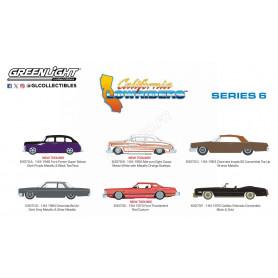 COFFRET DE 6 PIECES : CALIFORNIA LOWRIDERS - SERIES 6 (EPUISE)