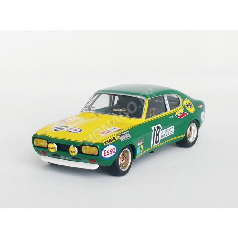 Miniature Trofeu 1/43 - Ford Capri RS 2600 #18 - 6 Heures Paul Ricard 1971