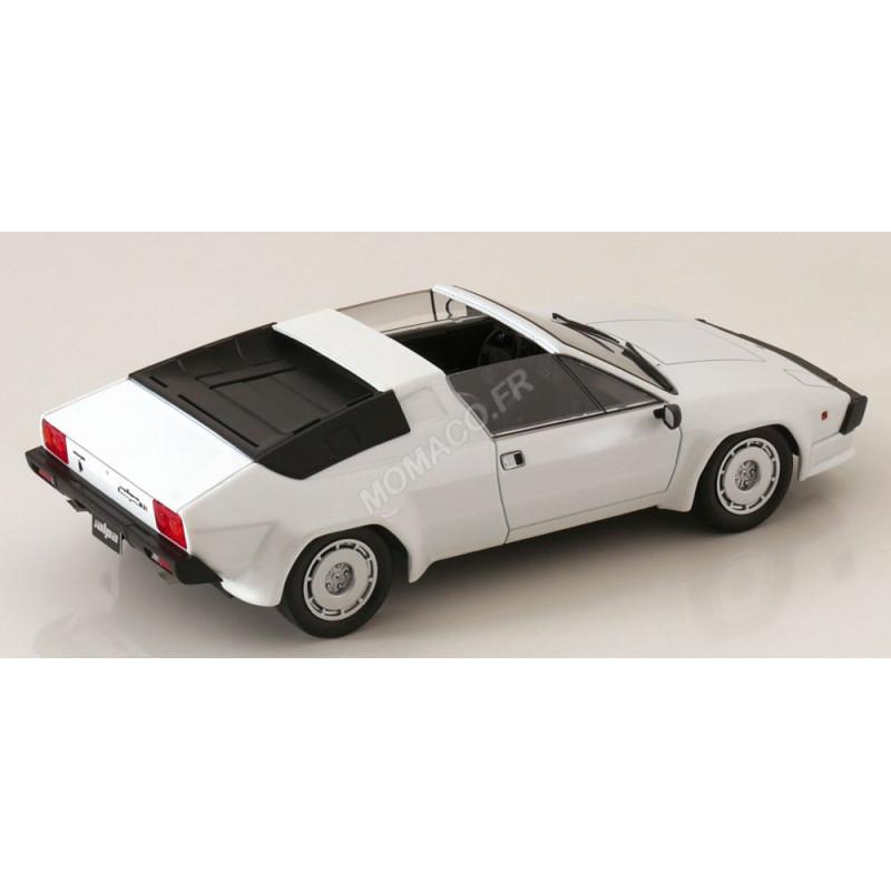 Lamborghini Jalpa 3500 Miniature 1/18 KK-Scale, Blanc Métallisé, Modèle 1982