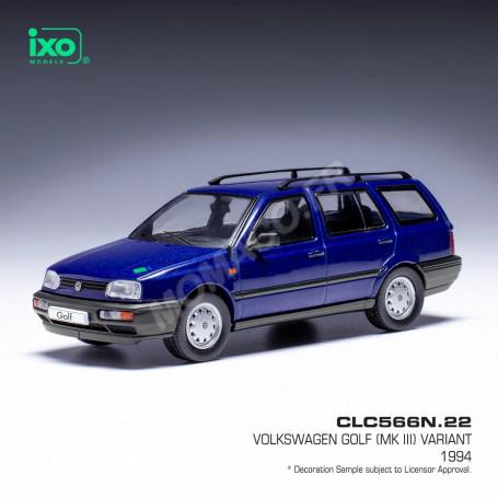 VOLKSWAGEN GOLF III VARIANT 1994 BLEU METALLISE