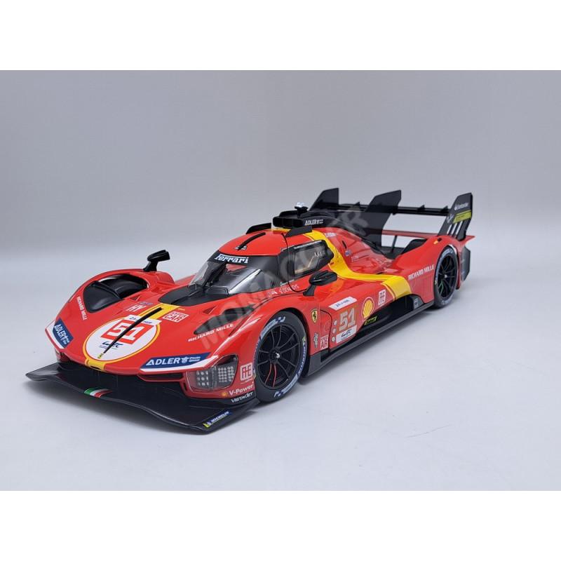 Miniature FERRARI 499P 3.0L TURBO V6 TEAM FERRARI - AF CORSE 51 A.PI... 1/18