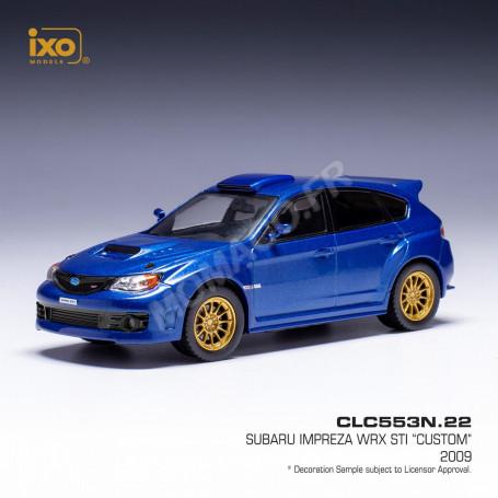 SUBARU IMPREZA WRC STI 2009 BLEU